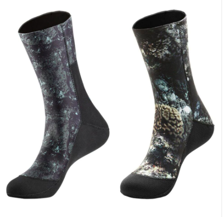 Factory Wholesale Open Cell Neoprene Quick Dry GBS Stitching Adult Scuba Diving Freediving Spearfishing Custom Socks