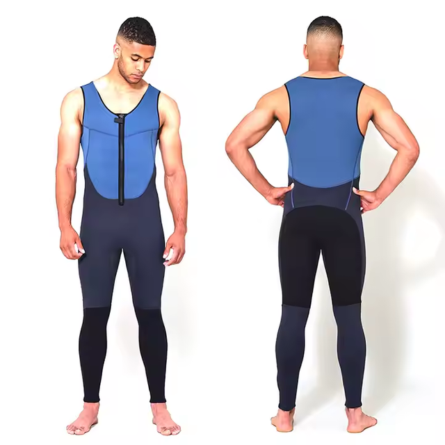 Men 3mm Long John Neoprene Kayak Sup Wetsuit